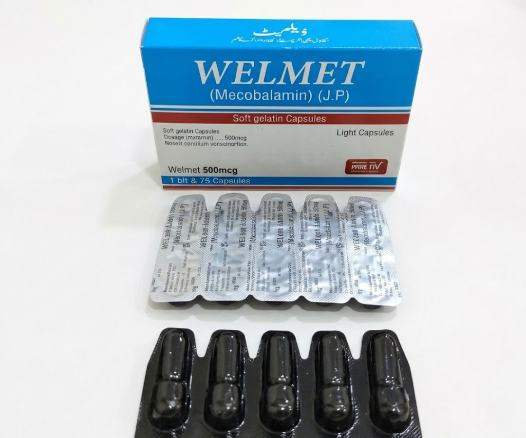 Welmet Mecobalamin (J.P) 500mcg Injection