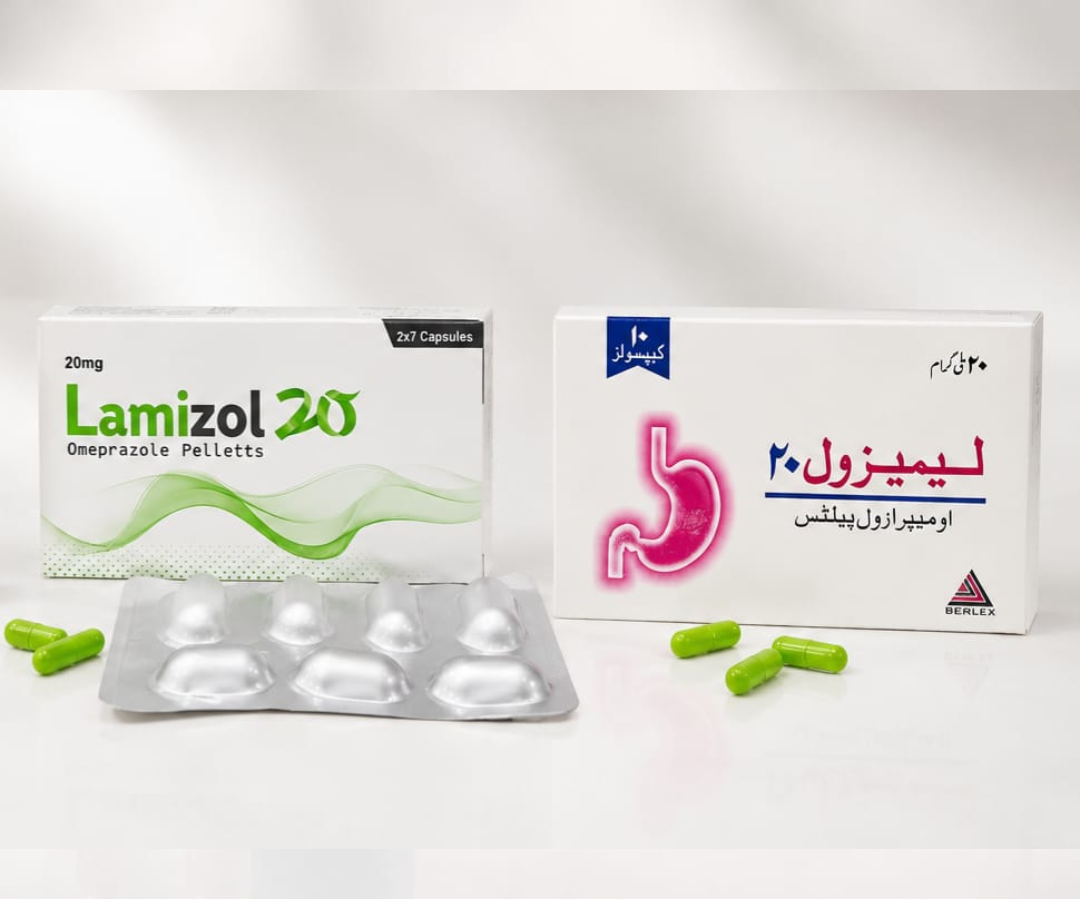 Lamizol 20mg Capsules 1×10