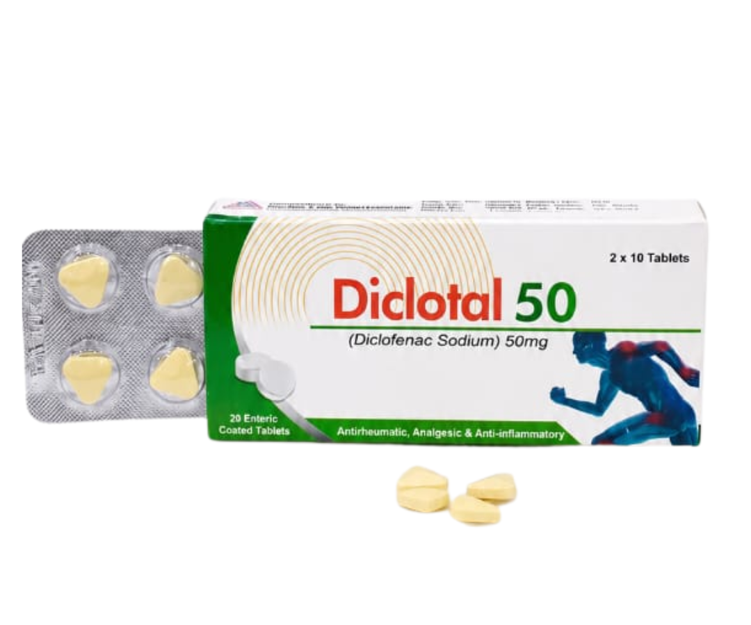 Diclotal 50mg Tablets